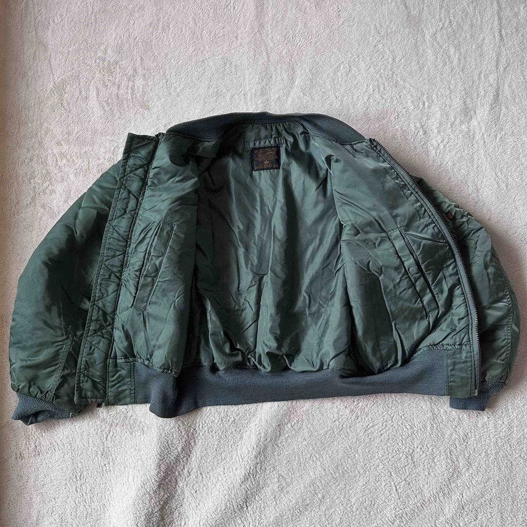 ALPHA INDUSTRIES - ALPHA アルファ MA-1 USA製 50s 復刻 ALPHA INDUSTRIES - ALPHA アルファ MA-1 USA製 50s 復刻