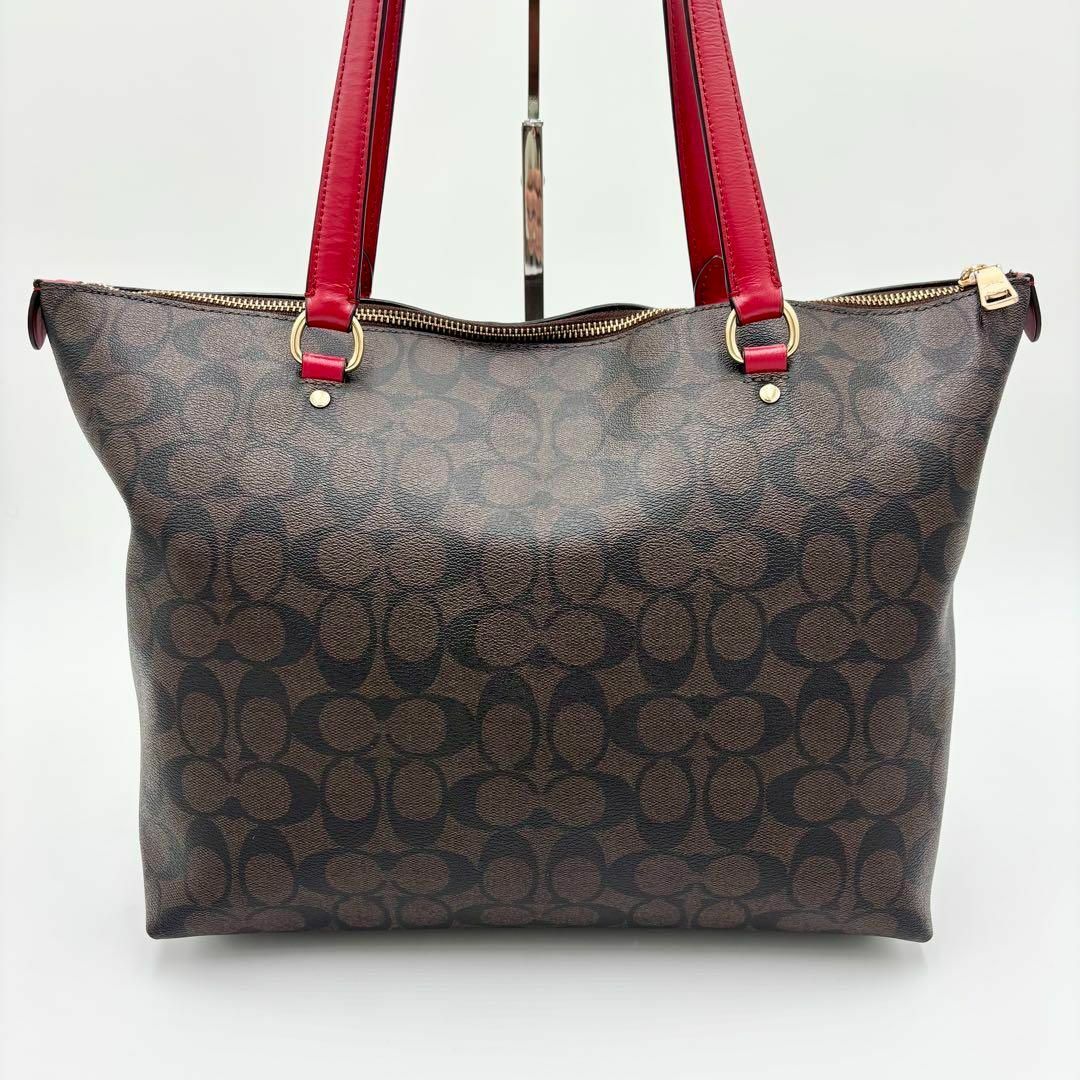 COACH - 【極美品】COACH コーチ トートバッグ PVC 大きいサイズ COACH - 【極美品】COACH コーチ トートバッグ PVC 大きいサイズ