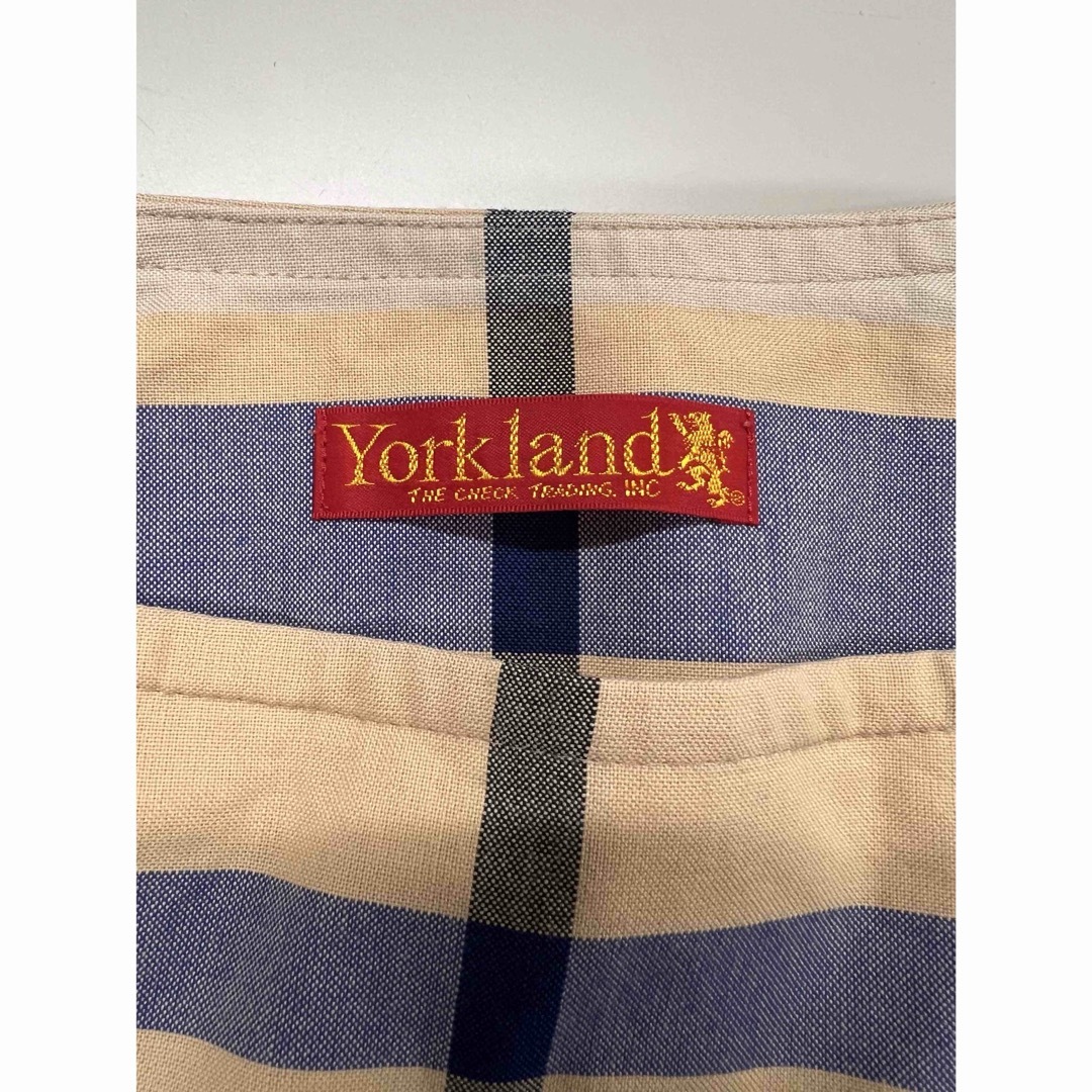 Yorkland - YORKLAND ヨークランド プリーツチェックスカート Yorkland - YORKLAND ヨークランド プリーツチェックスカート