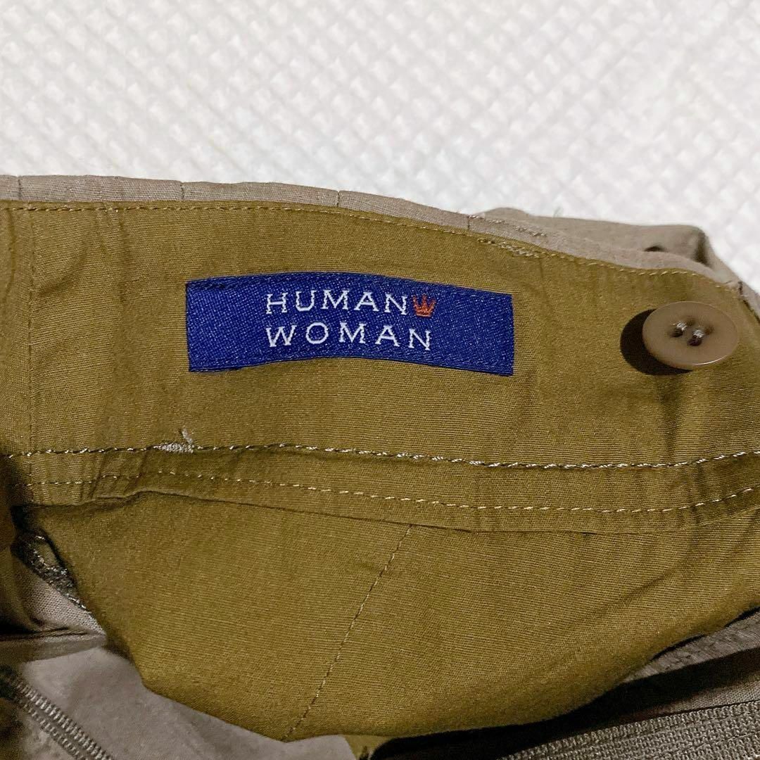 HUMAN WOMAN - タグ付新品✨ヒューマンウーマン リネンタック HUMAN WOMAN - タグ付新品✨ヒューマンウーマン リネンタック