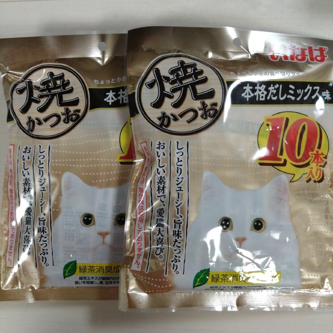 いなばペットフード - 焼きかつお 本格だしミックス味 10本入り いなばペットフード - 焼きかつお 本格だしミックス味 10本入り