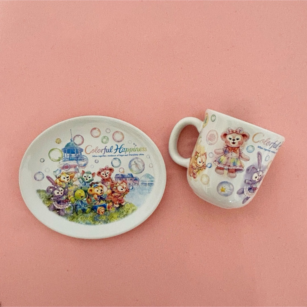 カラフルハピネス スーベニア カップ、プレート インテリア/住まい/日用品のキッチン/食器(グラス/カップ)の商品写真