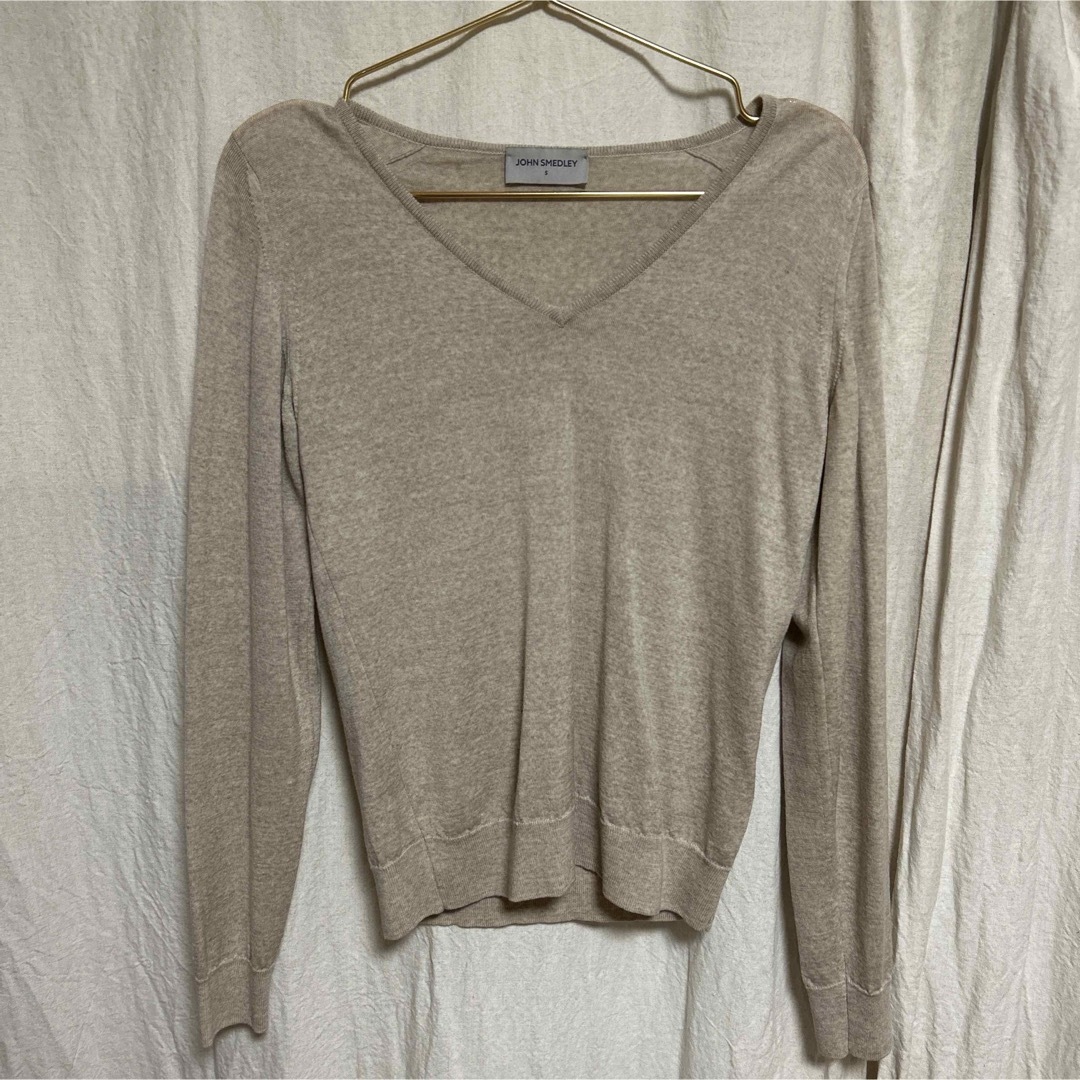 JOHN SMEDLEY - JOHN SMEDLEYのメリノウール100% Sサイズの通販 JOHN SMEDLEY - JOHN SMEDLEYのメリノウール100% Sサイズの通販