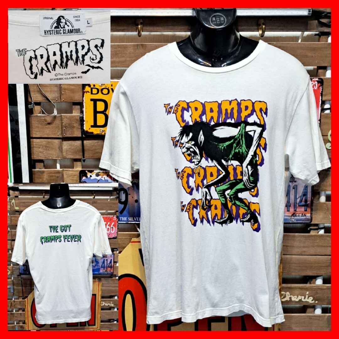 HYSTERIC GLAMOUR - ヒステリックグラマー×クランプス プリント HYSTERIC GLAMOUR - ヒステリックグラマー×クランプス プリント