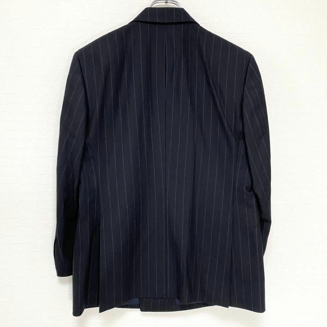 BURBERRY - バーバリーロンドン 黒 ダブル スーツ セットアップ BURBERRY - バーバリーロンドン 黒 ダブル スーツ セットアップ
