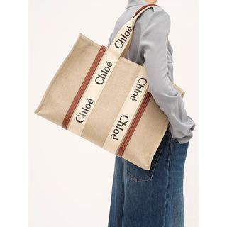 Chloe - クロエ トートバッグ ウッディ WOODY スモール レザー Chloe - クロエ トートバッグ ウッディ WOODY スモール レザー