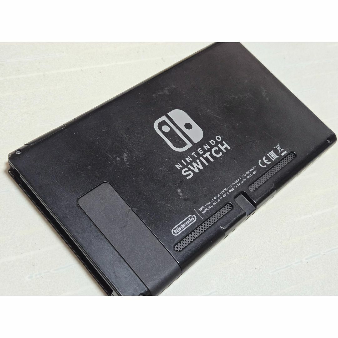 任天堂 - 動作OK switch 初期型 本体わずか曲 ヤケ大 HAC-001 任天堂 - 動作OK switch 初期型 本体わずか曲 ヤケ大 HAC-001
