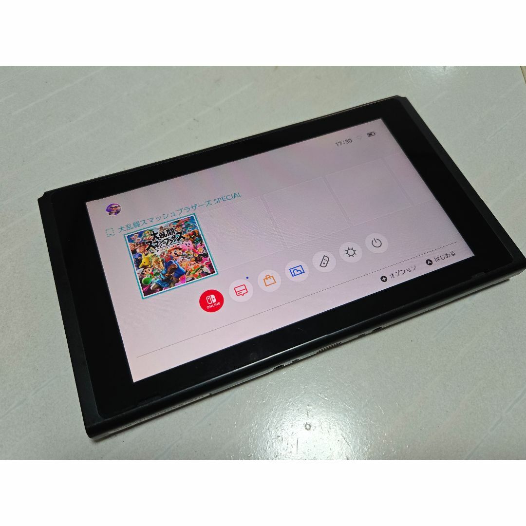 任天堂 - 動作OK switch 初期型 本体わずか曲 ヤケ大 HAC-001 任天堂 - 動作OK switch 初期型 本体わずか曲 ヤケ大 HAC-001