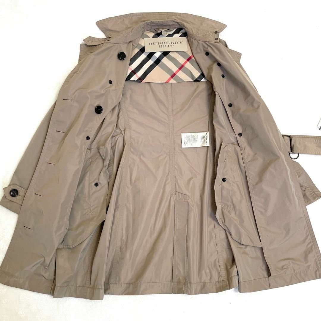 BURBERRY - バーバリーブリッド メガチェック フード ベルト付 BURBERRY - バーバリーブリッド メガチェック フード ベルト付
