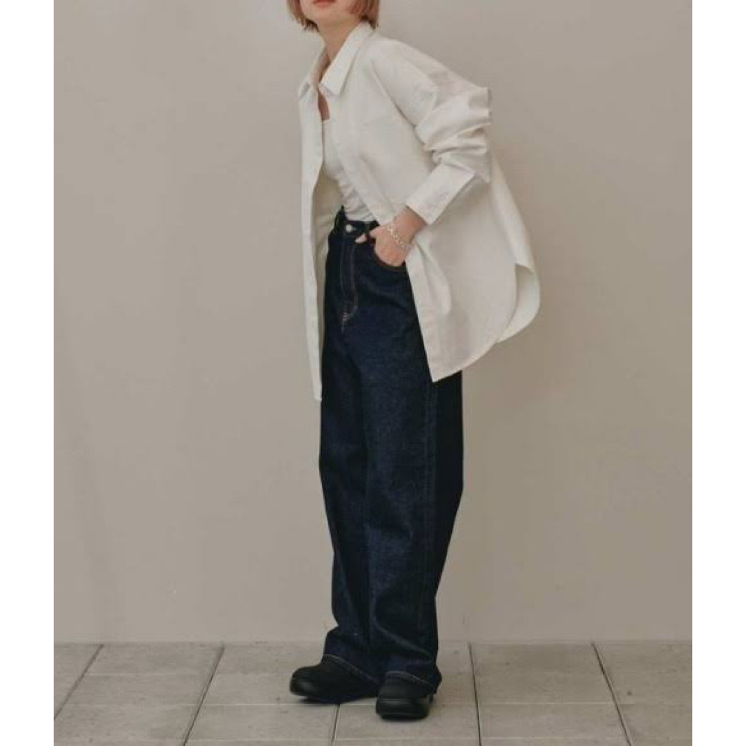 TODAYFUL - todayful Cottontwill Over Shirts whiteの通販 by TODAYFUL - todayful Cottontwill Over Shirts whiteの通販 by