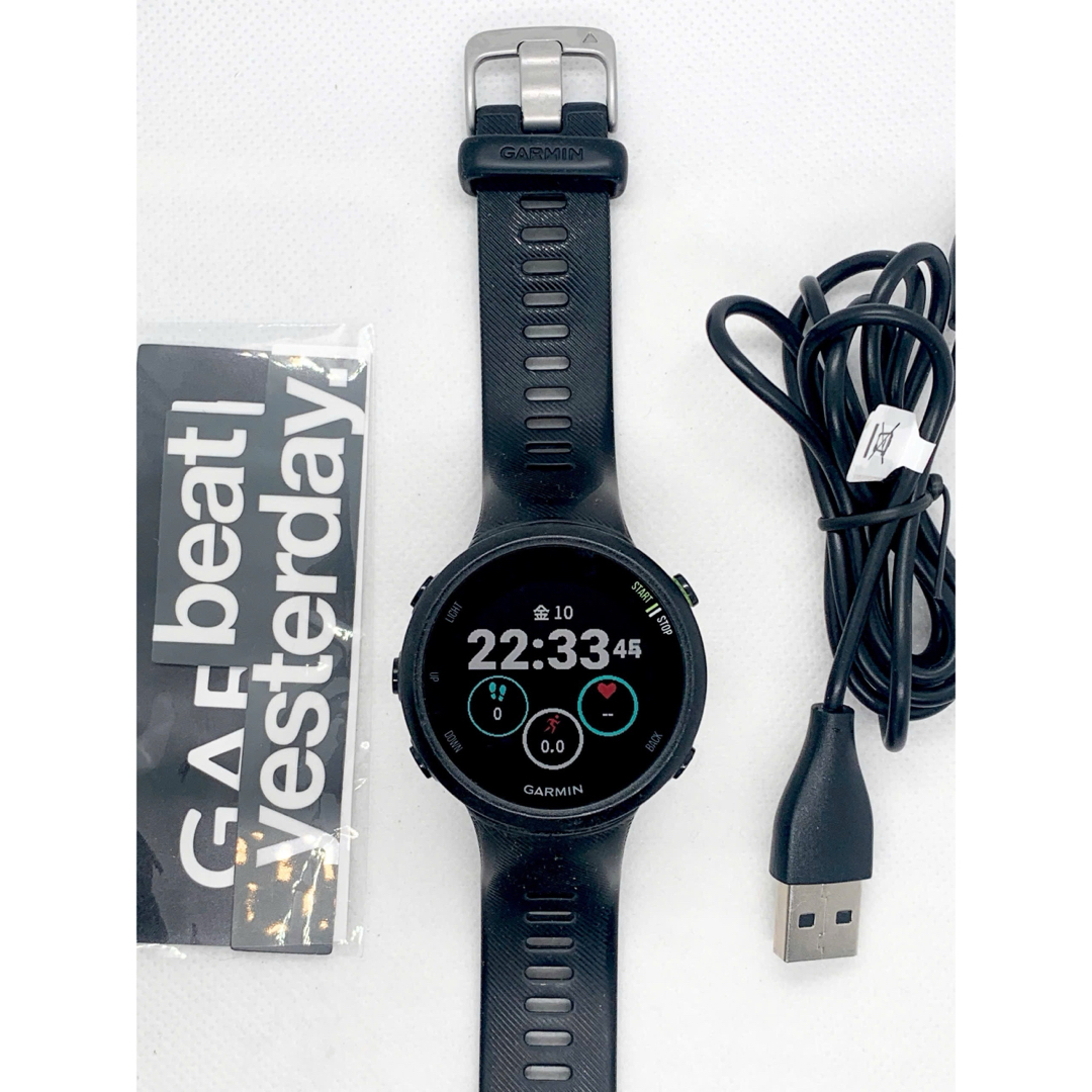 GARMIN - 【美品】Garmin ForeAthlete 45 Black (4802)の通販 by GARMIN - 【美品】Garmin ForeAthlete 45 Black (4802)の通販 by