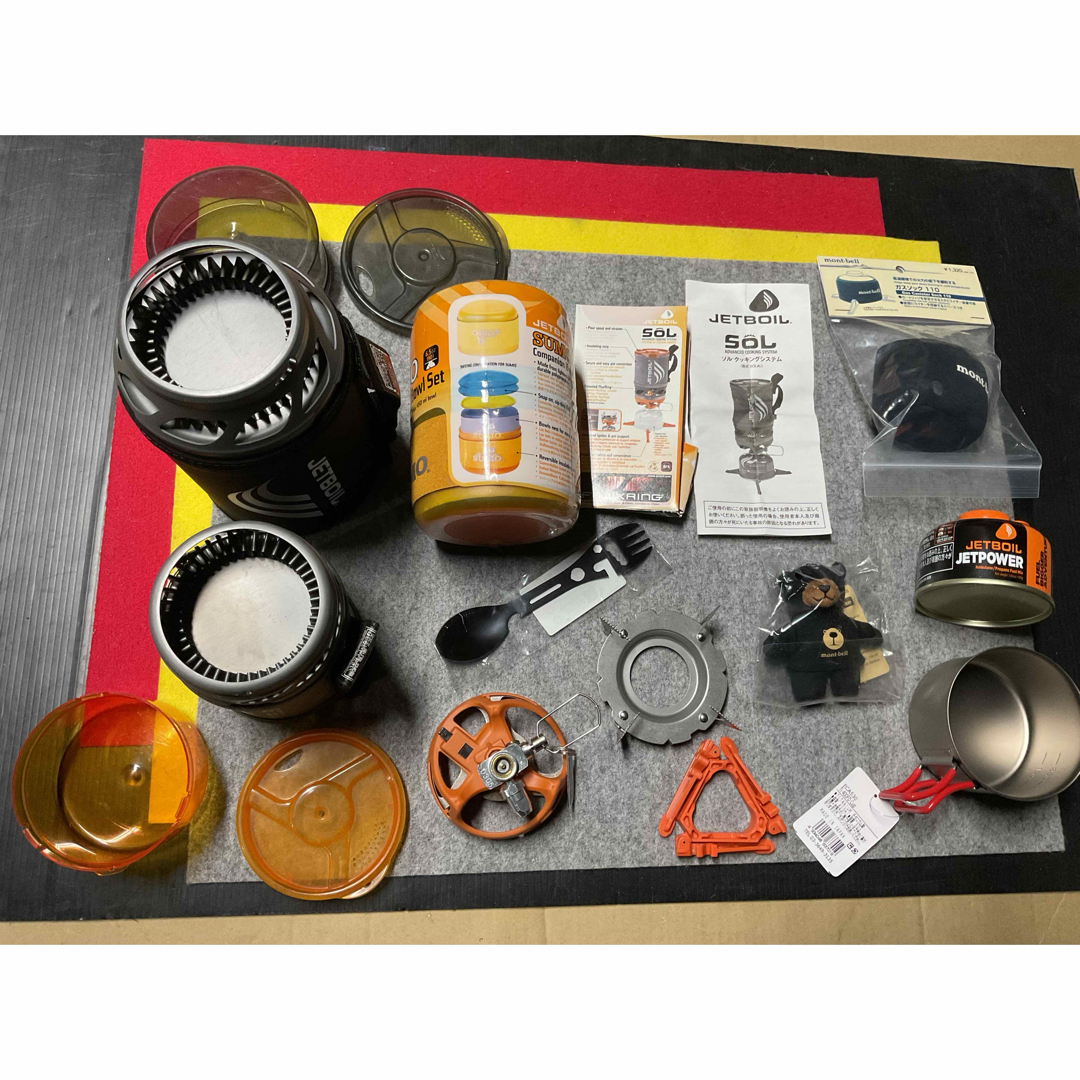 正規通販】 JETBOIL SOL SUMOセット バーベキュー・調理用品