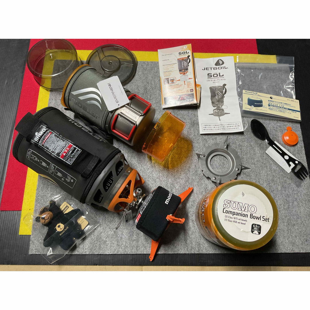 JETBOIL - JETBOIL SUMO1.8ℓポット&SOL0.8ℓポットバーナー新品 JETBOIL - JETBOIL SUMO1.8ℓポット&SOL0.8ℓポットバーナー新品