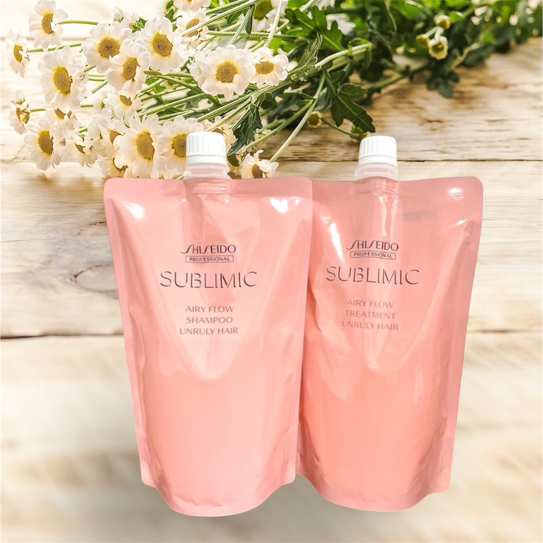 資生堂プロフェッショナル(シセイドウプロフェッショナル)の エアリーフロー シャンプーa 詰替450mL トリートメントa 詰替450g コスメ/美容のヘアケア/スタイリング(シャンプー)の商品写真