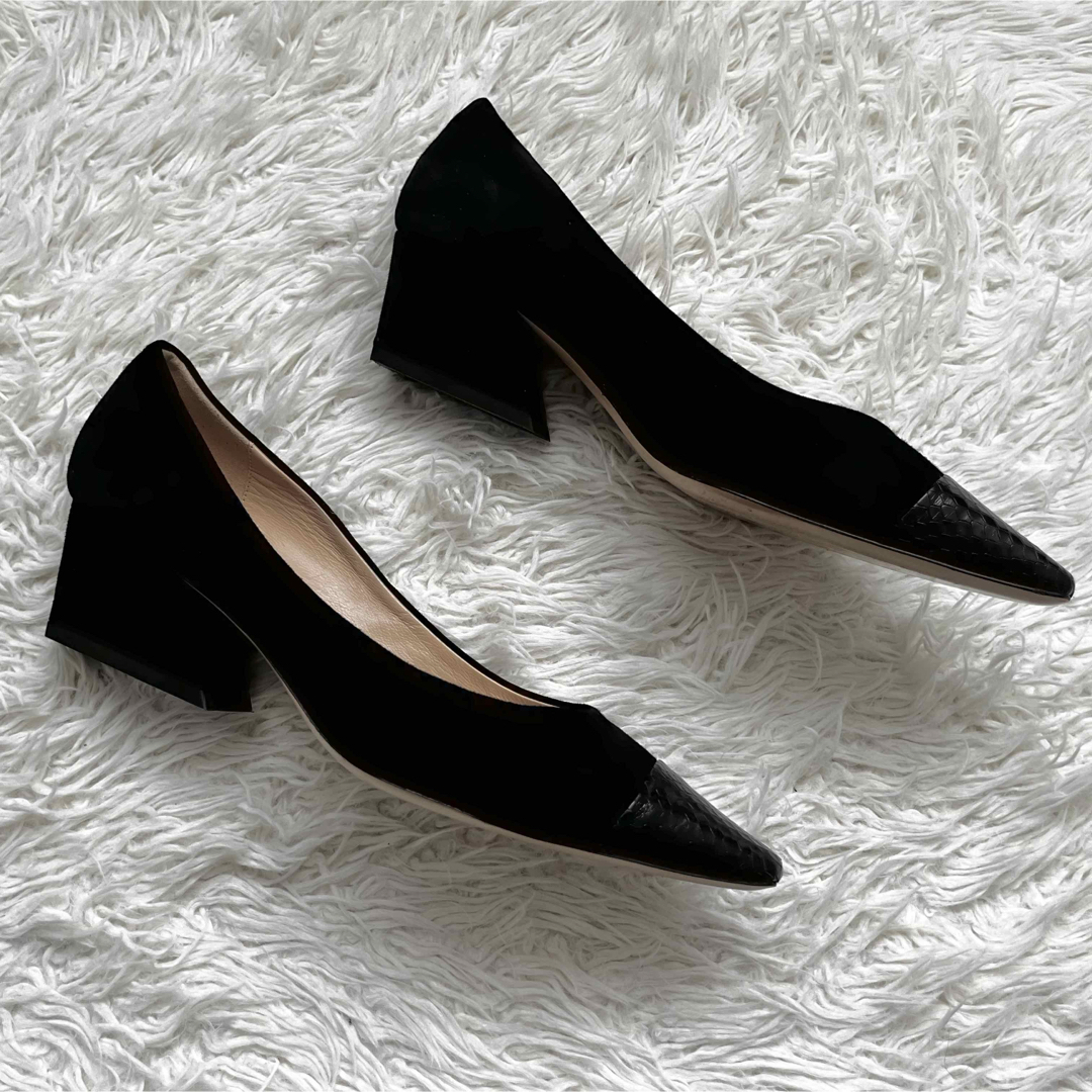 FABIO RUSCONI - 極美品 ファビオルスコーニ パンプス ポイン FABIO RUSCONI - 極美品 ファビオルスコーニ パンプス ポイン