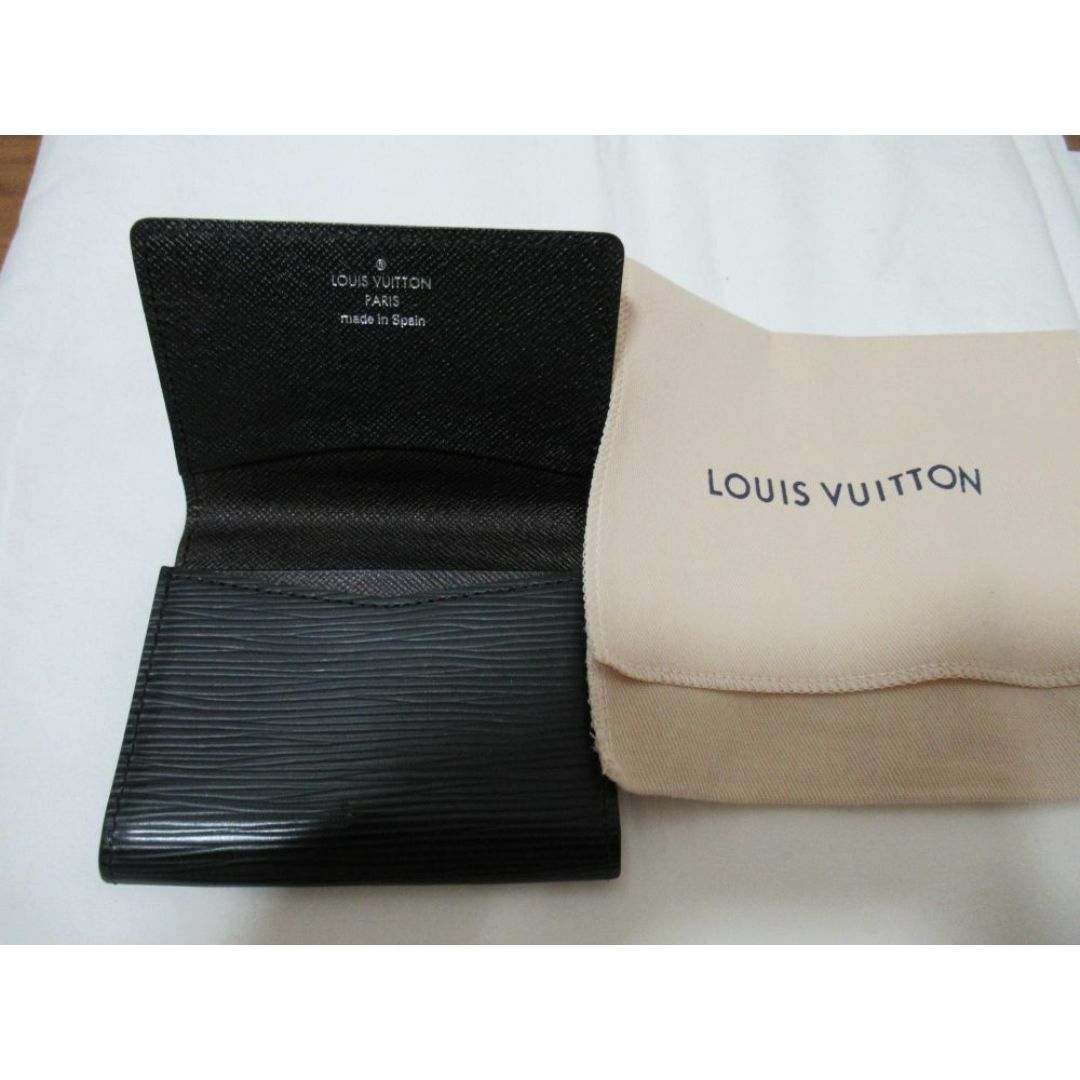 LOUIS VUITTON - 美品!ルイ・ヴィトン・カードケース・エピ LOUIS VUITTON - 美品!ルイ・ヴィトン・カードケース・エピ