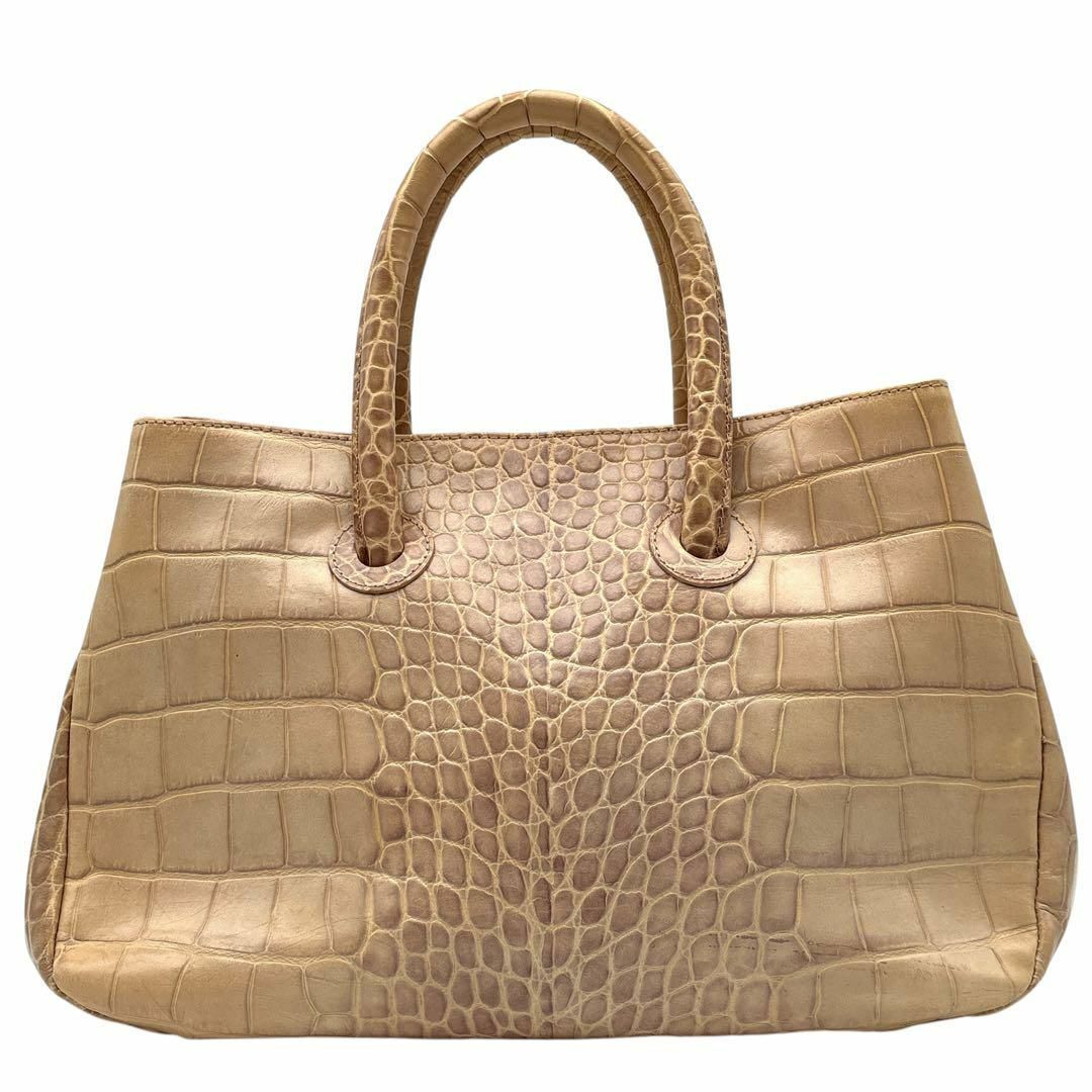 FURLA - 【極美品】保存袋付き フルラ トートバッグ クロコ型 FURLA - 【極美品】保存袋付き フルラ トートバッグ クロコ型