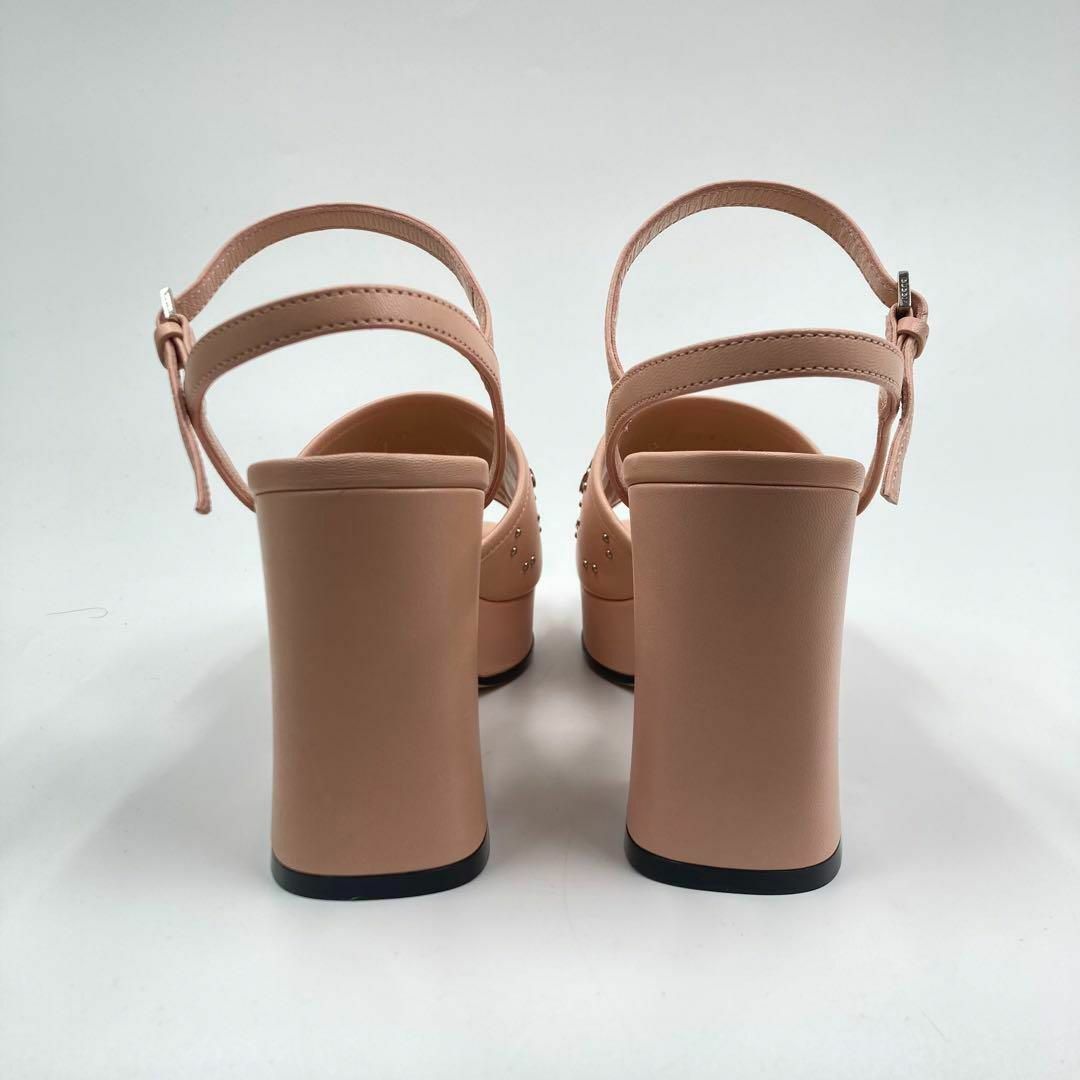 GUCCI - 新品未使用GUCCI ピンクベージュ サンダル インター GUCCI - 新品未使用GUCCI ピンクベージュ サンダル インター