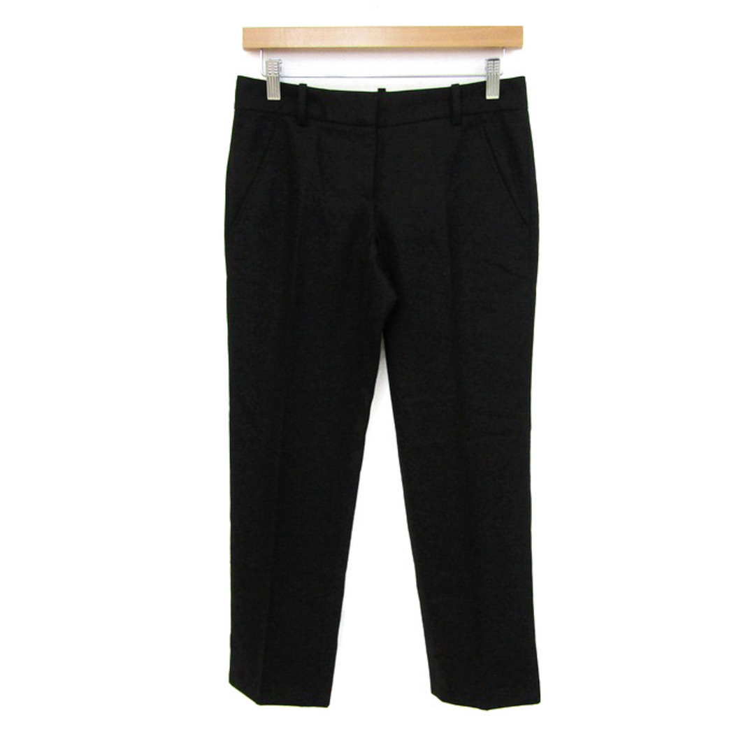 Theory - セオリー テーパードパンツ ウール混 ストレッチ ボトムス レディース Oサイズ ブラック theory