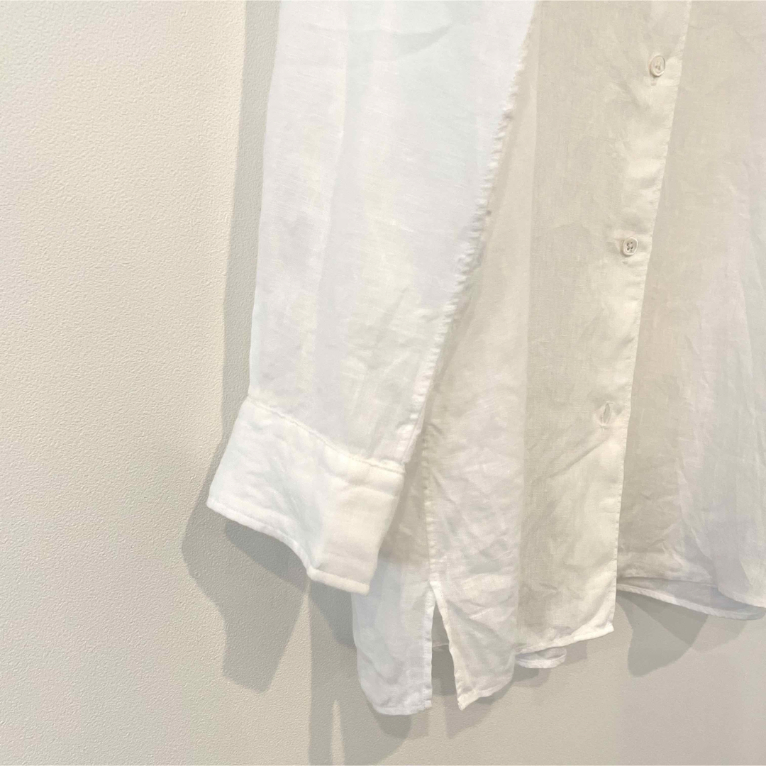 DEUXIEME CLASSE - Deuxieme Classe LINEN WASH シャツ ホワイト DEUXIEME CLASSE - Deuxieme Classe LINEN WASH シャツ ホワイト