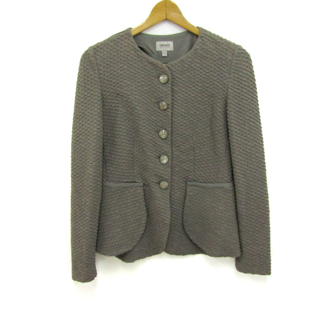ARMANI COLLEZIONI - アルマーニコレッツォーニ ノーカラー ARMANI COLLEZIONI - アルマーニコレッツォーニ ノーカラー