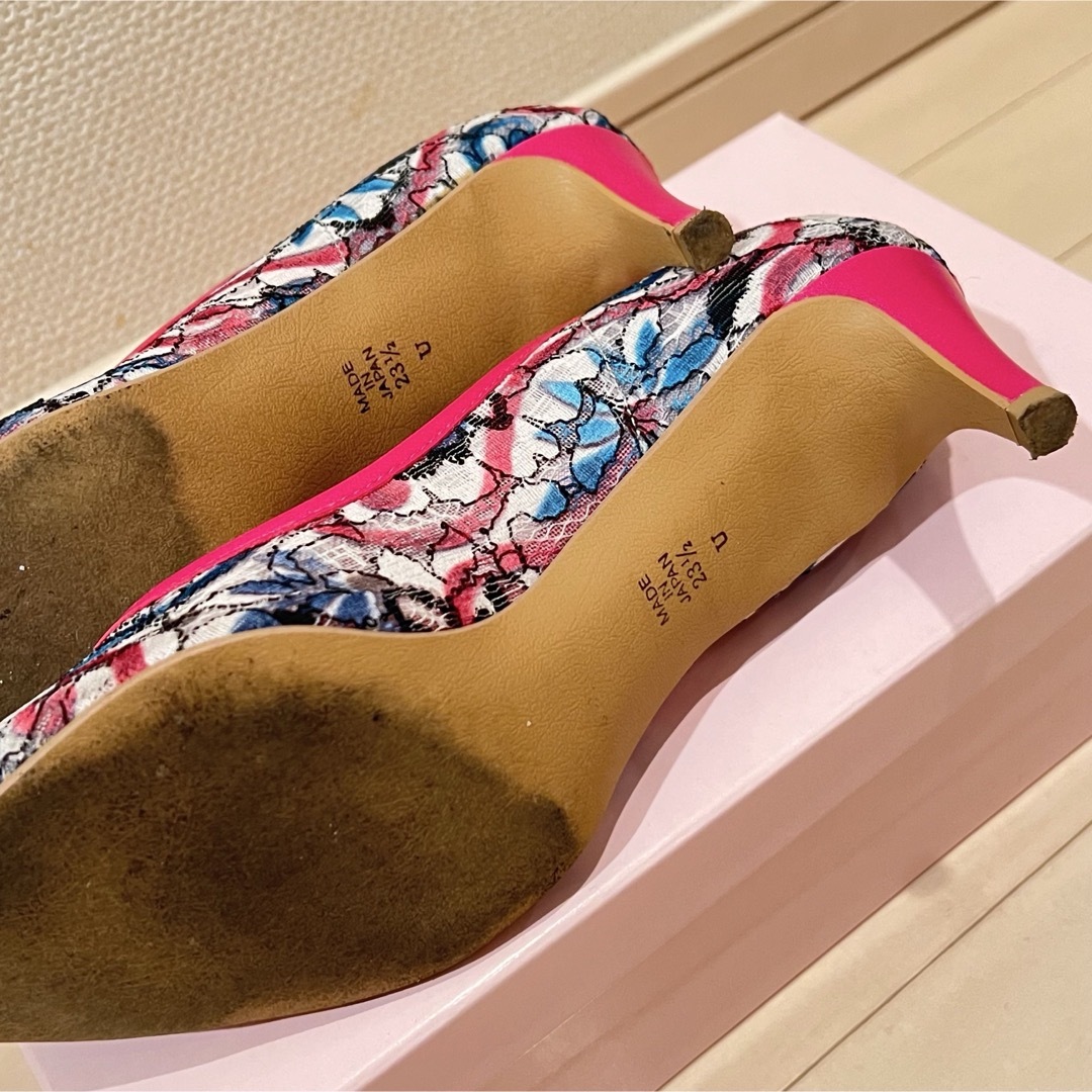 DIANA - Diana 花柄レースパンプス 23.5cmの通販 by SYK's shop DIANA - Diana 花柄レースパンプス 23.5cmの通販 by SYK's shop