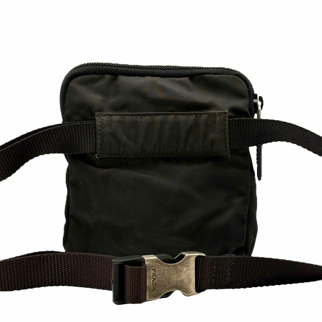 PRADA - 【美品】プラダ テスート ウエストポーチ ナイロン 三角 PRADA - 【美品】プラダ テスート ウエストポーチ ナイロン 三角