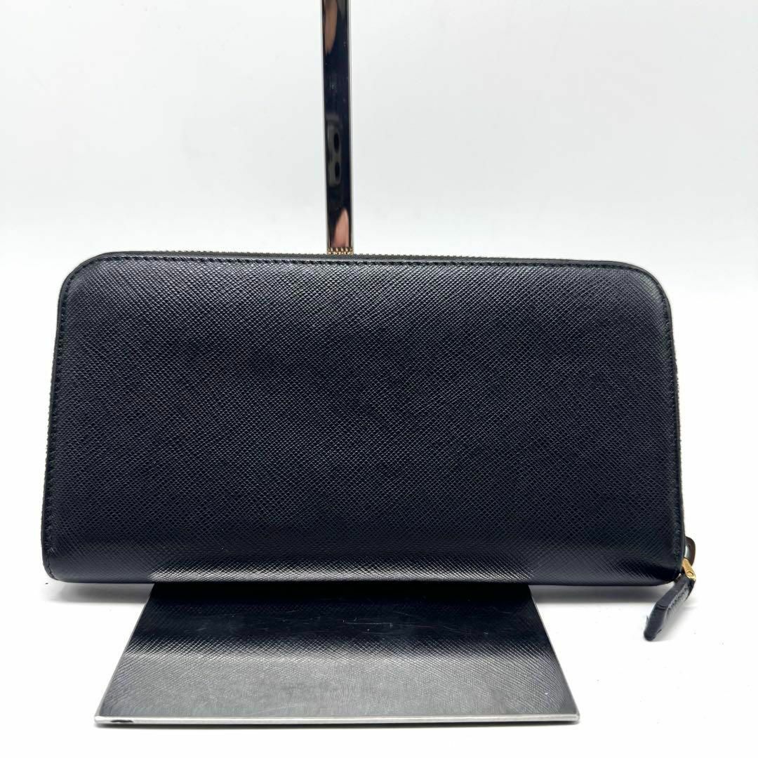 PRADA - 【極美品✨】付属品完備 プラダ 長財布 ラウンド PRADA - 【極美品✨】付属品完備 プラダ 長財布 ラウンド