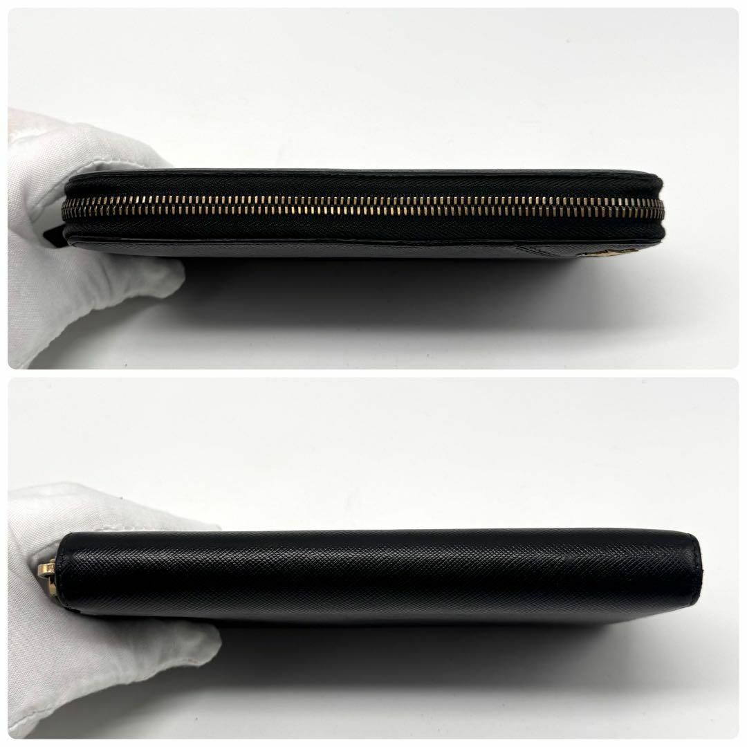PRADA - 【極美品✨】付属品完備 プラダ 長財布 ラウンド PRADA - 【極美品✨】付属品完備 プラダ 長財布 ラウンド
