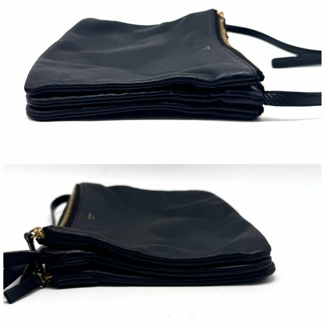 CELINE - 【良品✨】 セリーヌ トリオ スモール ショルダー CELINE - 【良品✨】 セリーヌ トリオ スモール ショルダー