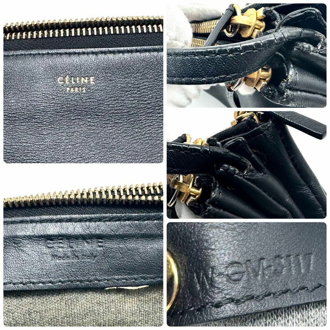 CELINE - 【良品✨】 セリーヌ トリオ スモール ショルダー CELINE - 【良品✨】 セリーヌ トリオ スモール ショルダー