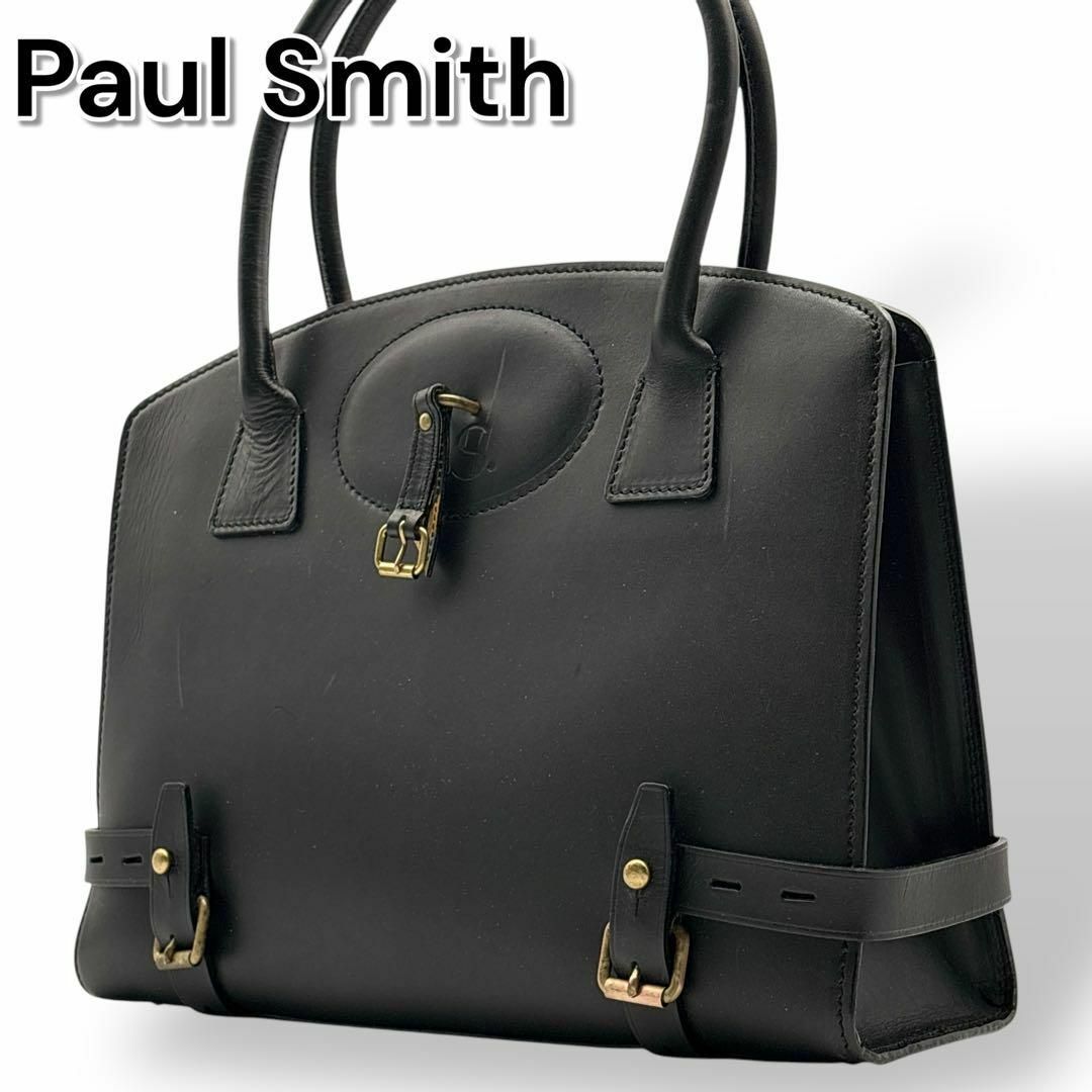 Paul Smith - 【美品】ポールスミス ビジネスバッグ 黒 本革 A4 Paul Smith - 【美品】ポールスミス ビジネスバッグ 黒 本革 A4