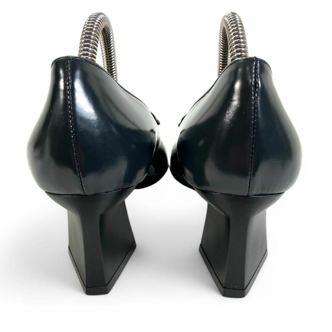 PRADA - 箱付 PRADA プラダ 35 22.5 レザー パンプス PRADA - 箱付 PRADA プラダ 35 22.5 レザー パンプス