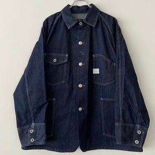 Lee - Lee 91-J カバーオール 復刻 ハウスマーク ロングL 38の Lee - Lee 91-J カバーオール 復刻 ハウスマーク ロングL 38の