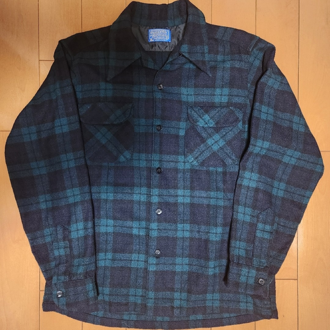 PENDLETON - PENDLETON 70's ボードシャツ ブラックウォッチ M PENDLETON - PENDLETON 70's ボードシャツ ブラックウォッチ M