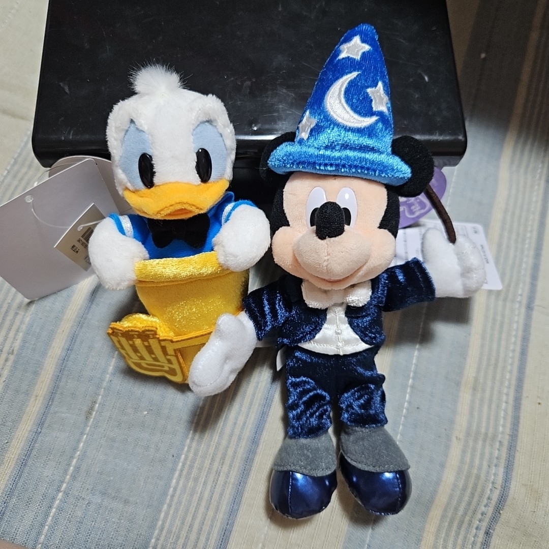 東京ディズニーランド42周年 ぬいぐるみバッジ エンタメ/ホビーのおもちゃ/ぬいぐるみ(キャラクターグッズ)の商品写真