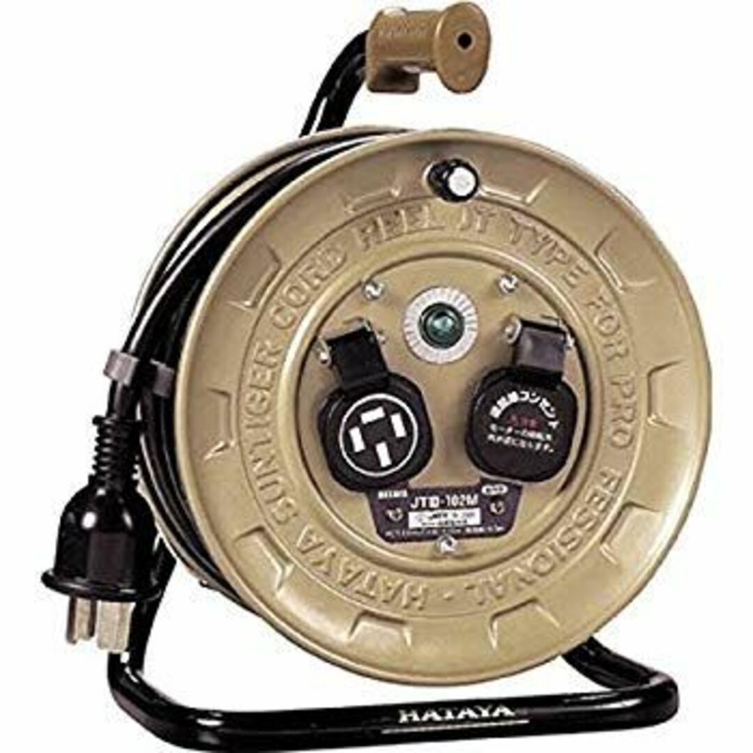 AT11800 コードリール 三相200Vアース付 20A 10m 9jupf8bの通販 AT11800 コードリール 三相200Vアース付 20A 10m 9jupf8bの通販
