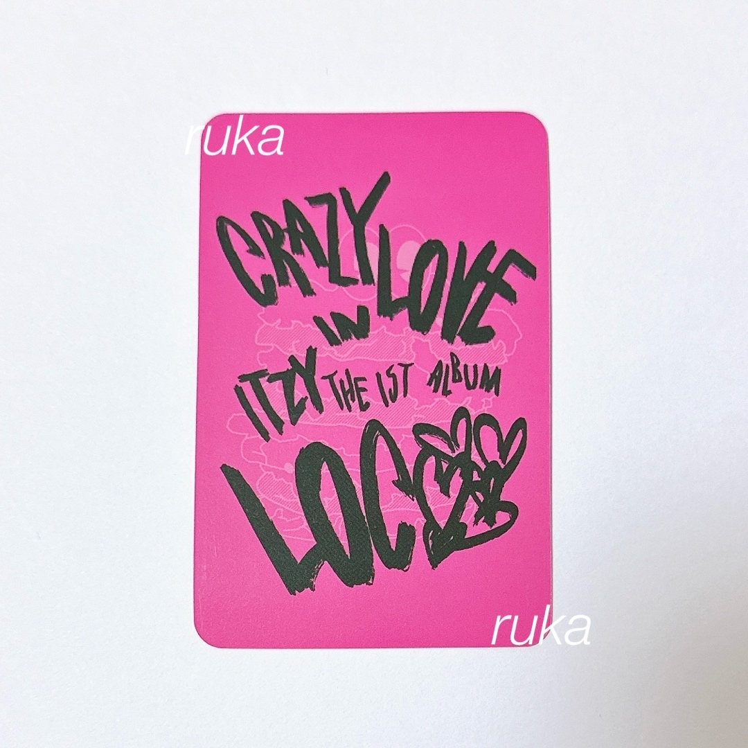 ITZY - ITZY ユナ トレカ CRAZY IN LOVE soundwave 特典の通販 ITZY - ITZY ユナ トレカ CRAZY IN LOVE soundwave 特典の通販
