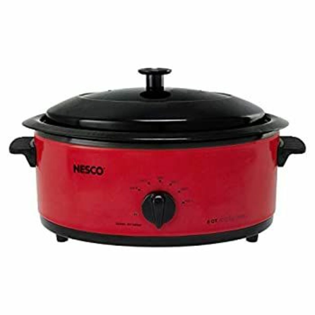 NES 6QT RED RSTR BLK LID インテリア/住まい/日用品のインテリア/住まい/日用品 その他(その他)の商品写真