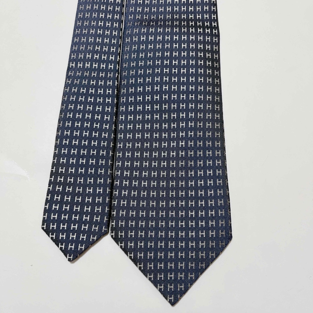 HERMES - 美品 エルメス ネクタイ ハイブランド H柄 ファソネ HERMES - 美品 エルメス ネクタイ ハイブランド H柄 ファソネ