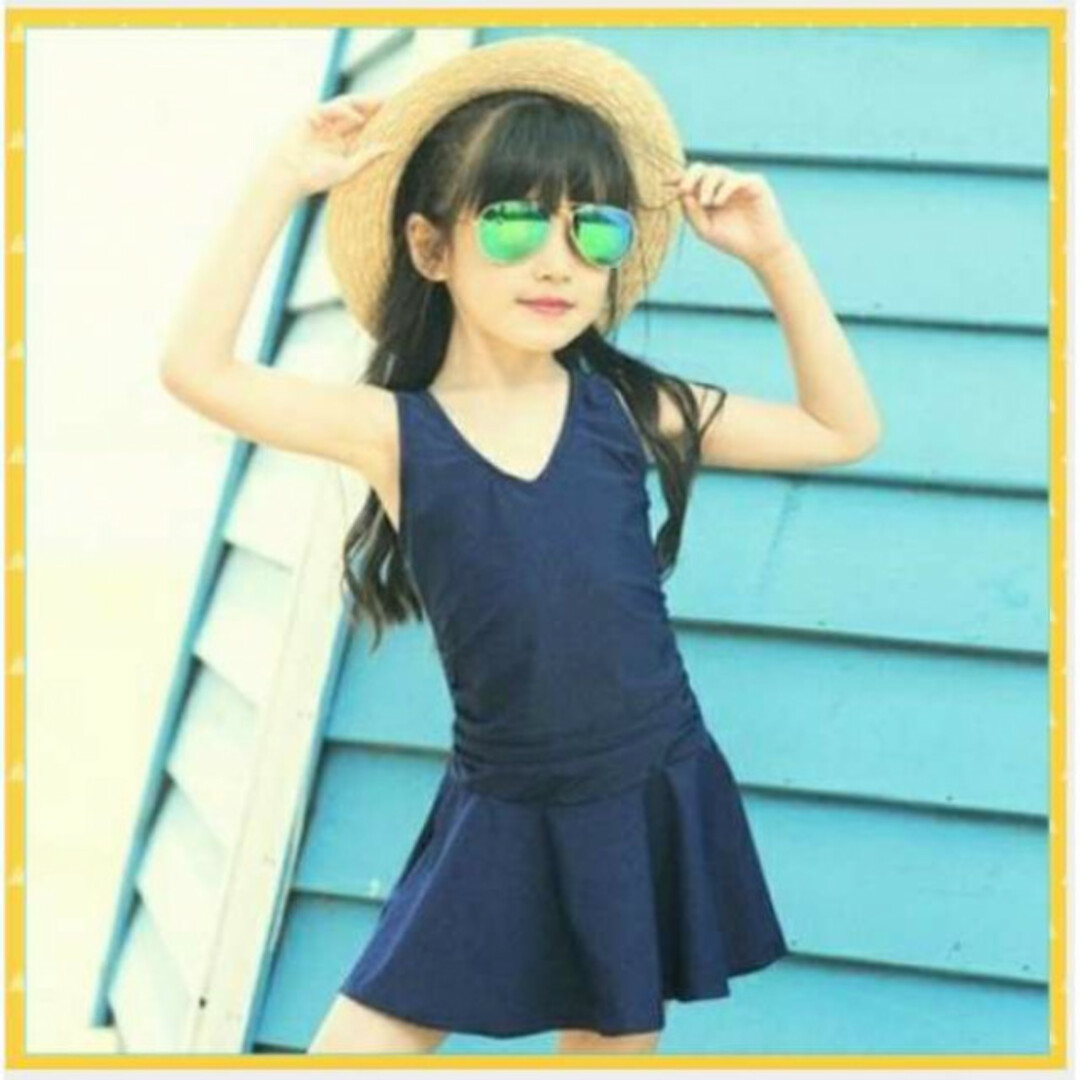 サービス価格【100】新品 女の子 ワンピース 水着 リボン サービス価格【100】新品 女の子 ワンピース 水着 リボン