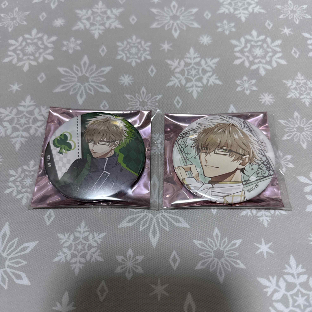 AMNESIA アムネシア Reproduce 缶バッジ ケント 2種 エンタメ/ホビーのアニメグッズ(バッジ/ピンバッジ)の商品写真