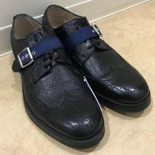 ザラ(ZARA)のZARA ウイングチップ ドレスシューズ 新品未使用 25.5cm(ドレス/ビジネス)