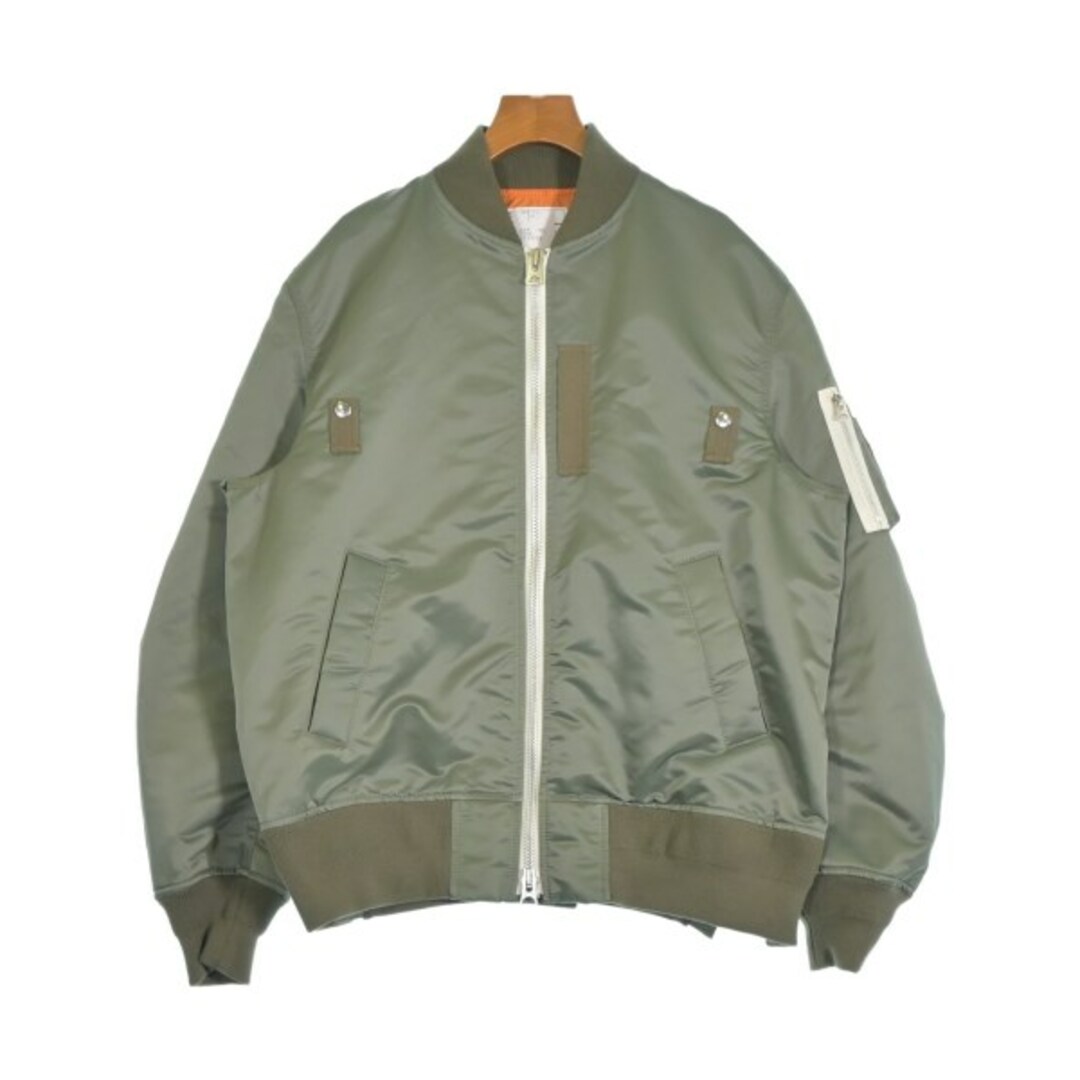 sacai - sacai サカイ ブルゾン 2(M位) カーキ 【古着】【中古 sacai - sacai サカイ ブルゾン 2(M位) カーキ 【古着】【中古