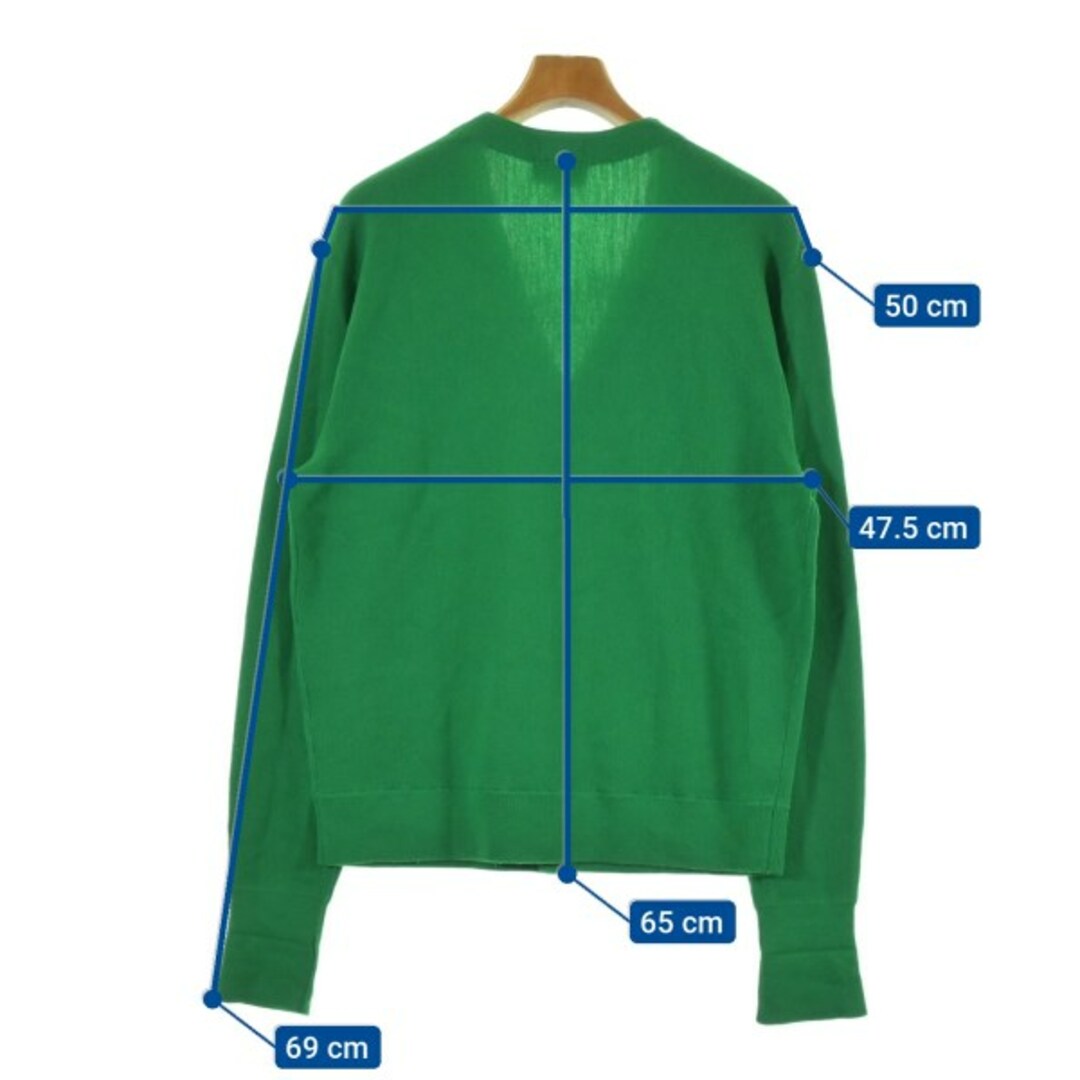 LACOSTE - LACOSTE ラコステ カーディガン M 緑 【古着】【中古 LACOSTE - LACOSTE ラコステ カーディガン M 緑 【古着】【中古