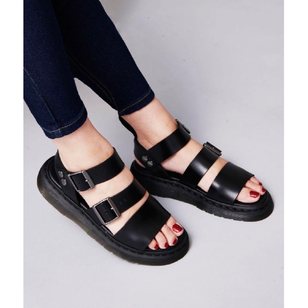 Dr.Martens - ドクターマーチン グリフォン レザーサンダル 23cm Dr.Martens - ドクターマーチン グリフォン レザーサンダル 23cm