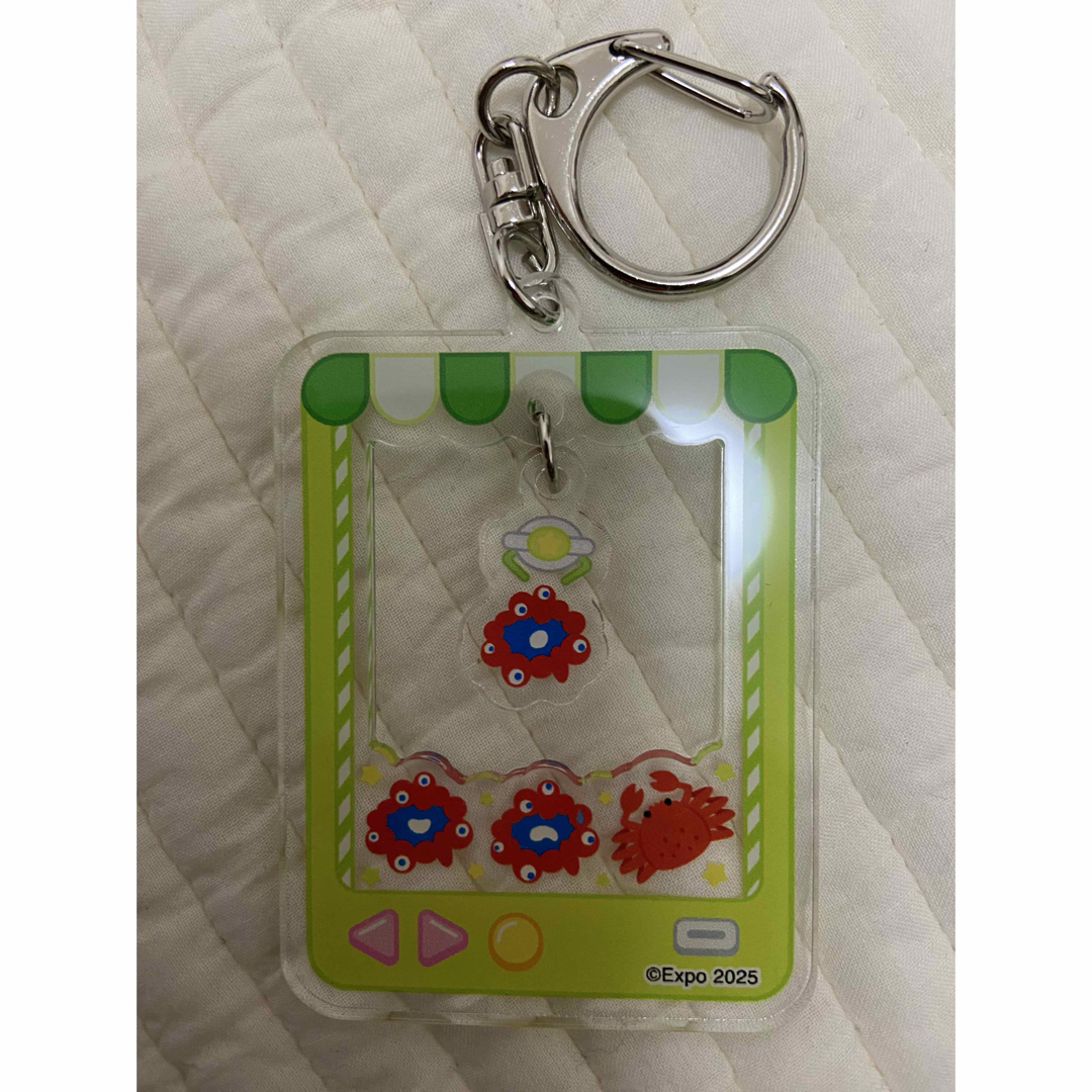 ミャクミャク クレーンゲームアクリルキーホルダー 関西万博 エンタメ/ホビーのおもちゃ/ぬいぐるみ(キャラクターグッズ)の商品写真