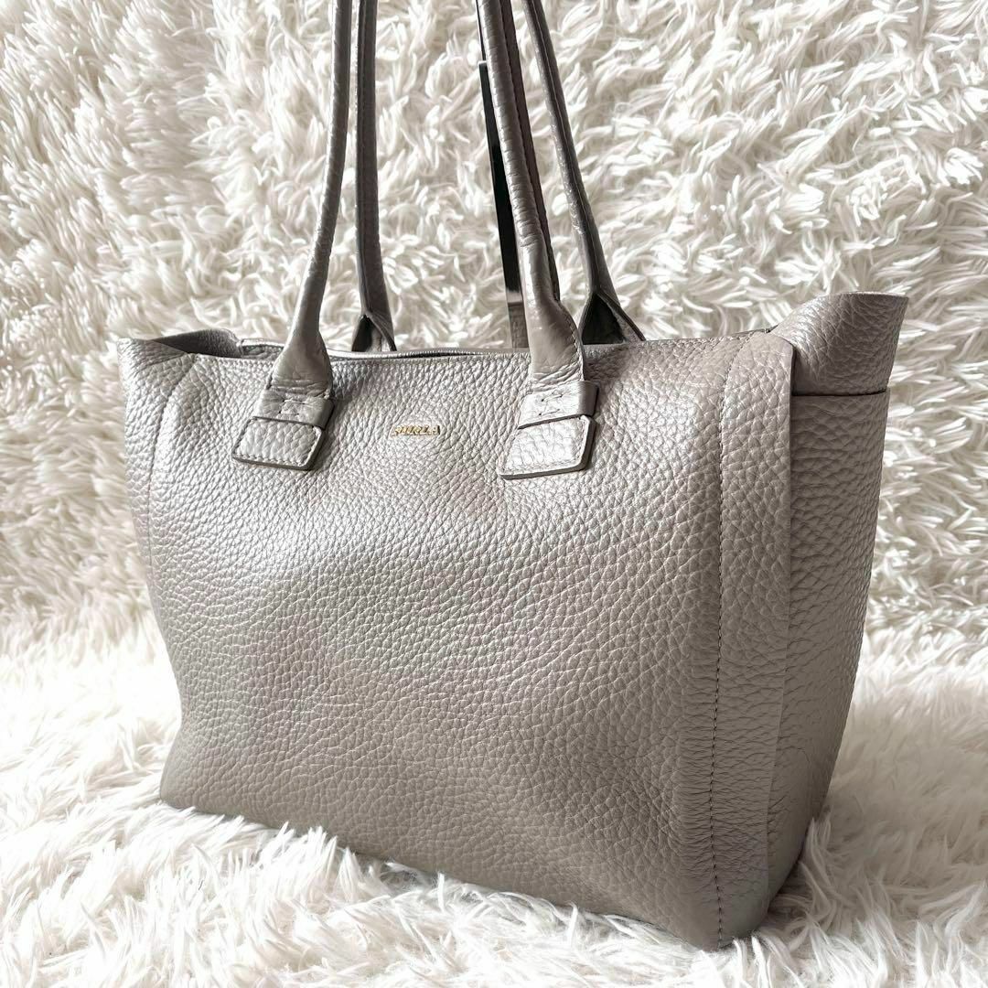 FURLA - フルラ トートバッグ カプリッチョ レザー シボ革 FURLA - フルラ トートバッグ カプリッチョ レザー シボ革