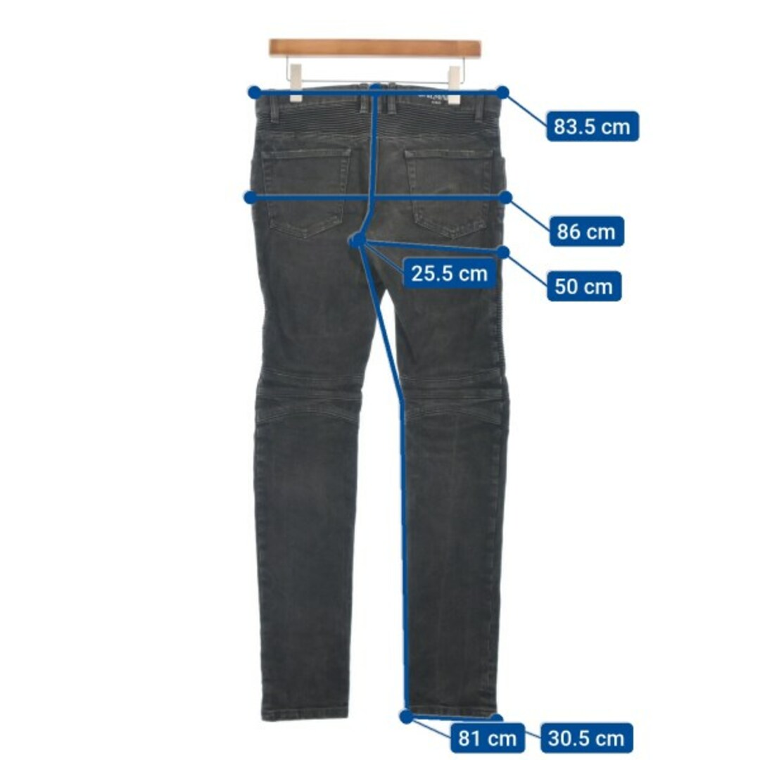 BALMAIN - BALMAIN バルマン デニムパンツ 30(M位) 黒(デニム BALMAIN - BALMAIN バルマン デニムパンツ 30(M位) 黒(デニム