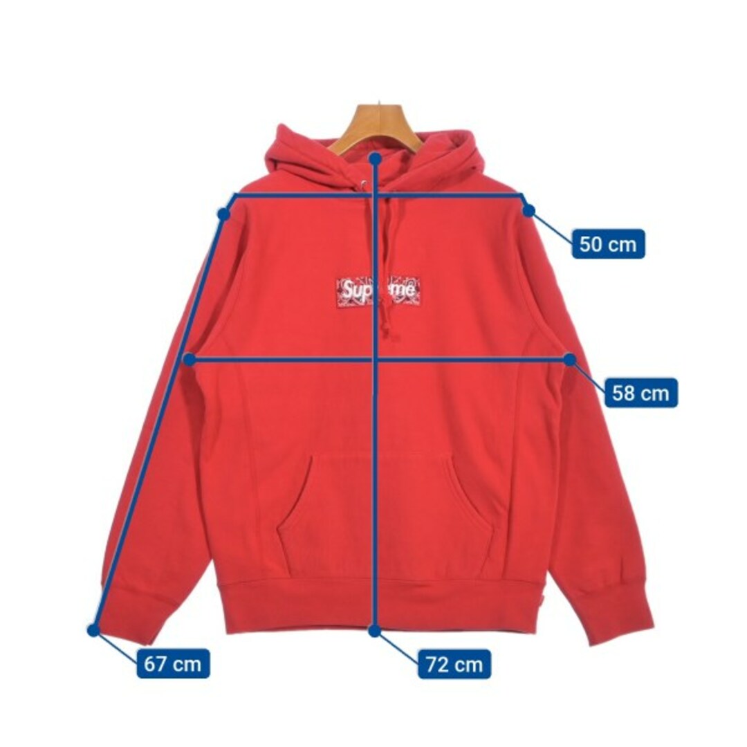 Supreme - Supreme シュプリーム パーカー M 赤 【古着】【中古 Supreme - Supreme シュプリーム パーカー M 赤 【古着】【中古